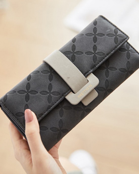 New Cross-border Priti Long Wallet, Multifunctional Clutch, Large Coin Purse, Tri-Fold Wallet New Cross-border Priti Long Wallet, Multifunctional Clutch, Large Coin Purse, Tri-Fold Wallet