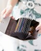 Prettyzys' new accordion mini compact card holder, a simple, ultra-thin, integrated coin purse. Prettyzys' new accordion mini compact card holder, a simple, ultra-thin, integrated coin purse.