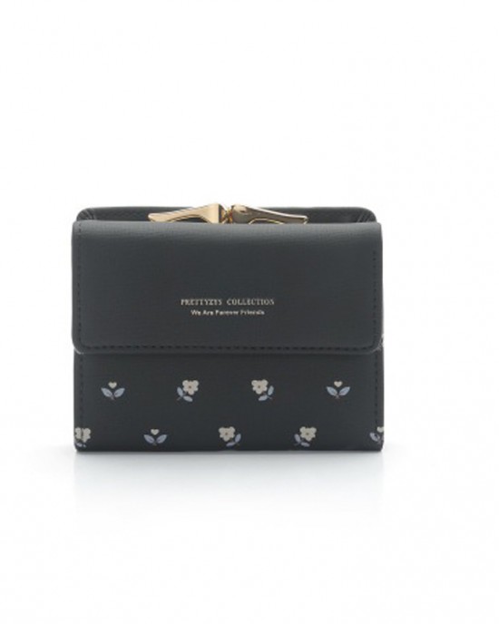 New Women's Short Wallet, Small Fresh Korean-Style Cute Multifunctional Small Wallet New Women's Short Wallet, Small Fresh Korean-Style Cute Multifunctional Small Wallet