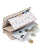 New Women's Long Wallet, Small Fresh Colorblock Floral Print, Large-Capacity Student Wallet New Women's Long Wallet, Small Fresh Colorblock Floral Print, Large-Capacity Student Wallet