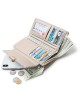 New Women's Long Wallet, Small Fresh Colorblock Floral Print, Large-Capacity Student Wallet New Women's Long Wallet, Small Fresh Colorblock Floral Print, Large-Capacity Student Wallet