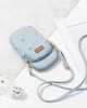 Korean fashion floral crossbody phone bag, popular student style, double zipper, crossbody small bag with large capacity Korean fashion floral crossbody phone bag, popular student style, double zipper, crossbody small bag with large capacity