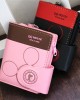 Pureti Popular Women's Wallet with Simple Wrist Strap, Folding Korean Style Cartoon Zipper Student Coin Purse Pureti Popular Women's Wallet with Simple Wrist Strap, Folding Korean Style Cartoon Zipper Student Coin Purse