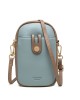 Pruti's new Korean-style cross-border cell phone bag, PU women's shoulder bag, fresh, candy-colored zippered simple bag. Pruti's new Korean-style cross-border cell phone bag, PU women's shoulder bag, fresh, candy-colored zippered simple bag.