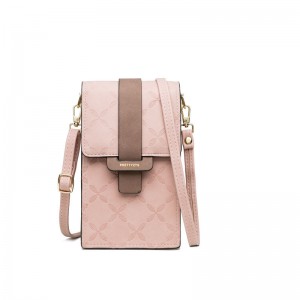 Prettyzys' new, simple, versatile, single-shoulder, small square bag, crossbody, and handbag.