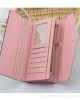 Cross-Border European and American Popular Women's Long Wallet with Retro Print and Fashionable Wallet, Clutch, and Coin Purse Cross-Border European and American Popular Women's Long Wallet with Retro Print and Fashionable Wallet, Clutch, and Coin Purse