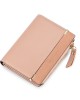 New Korean-Style Women's Short Wallet, Two-Fold Buckle Zipper Wallet, Versatile Student Coin Purse and Card Holder New Korean-Style Women's Short Wallet, Two-Fold Buckle Zipper Wallet, Versatile Student Coin Purse and Card Holder