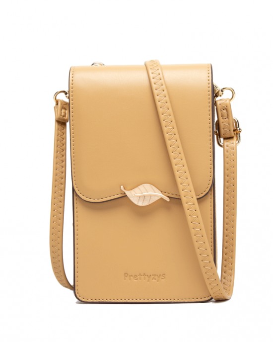 Prettyzys new touchscreen women's phone bag, Japanese and Korean style, simple solid color crossbody bag, large capacity shoulder wallet Prettyzys new touchscreen women's phone bag, Japanese and Korean style, simple solid color crossbody bag, large capacity shoulder wallet