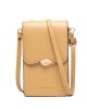 Prettyzys new touchscreen women's phone bag, Japanese and Korean style, simple solid color crossbody bag, large capacity shoulder wallet Prettyzys new touchscreen women's phone bag, Japanese and Korean style, simple solid color crossbody bag, large capacity shoulder wallet