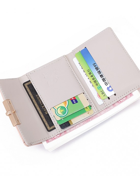 Hot Selling 2024 New Japanese and Korean Style Short Wallet, Small Fresh Tri-Folding Clip Bag for Women, Foldable Student Coin Purse Hot Selling 2024 New Japanese and Korean Style Short Wallet, Small Fresh Tri-Folding Clip Bag for Women, Foldable Student Coin Purse