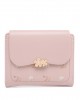 New Japanese and Korean style short women's wallet, stylish, printed, tri-fold, buckle, zipper, multifunctional coin purse, card holder New Japanese and Korean style short women's wallet, stylish, printed, tri-fold, buckle, zipper, multifunctional coin purse, card holder