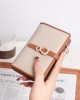 New Mid-Long Women's Wallet, Japanese and Korean Style, Simple and Versatile Folding Women's Clutch, Multifunctional Wallet New Mid-Long Women's Wallet, Japanese and Korean Style, Simple and Versatile Folding Women's Clutch, Multifunctional Wallet