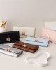PRETTYZYS New Korean-Style Simple Solid Color Fashionable and Upscale, Versatile, Large Capacity Long Wallet
