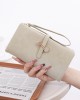 New Korean-style fresh zipper closure, women's long wallet, multi-functional large-capacity handbag, in stock for wholesale New Korean-style fresh zipper closure, women's long wallet, multi-functional large-capacity handbag, in stock for wholesale