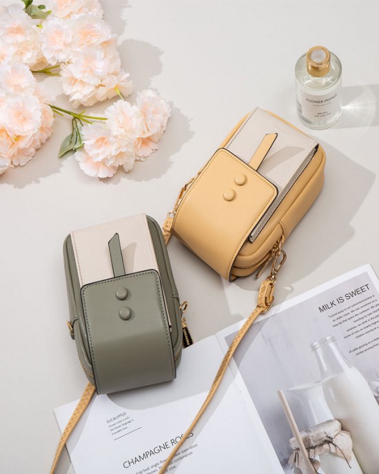 Pretty/Prettyzys new vertical phone bag, zipper closure, large-capacity mini PU bag Pretty/Prettyzys new vertical phone bag, zipper closure, large-capacity mini PU bag