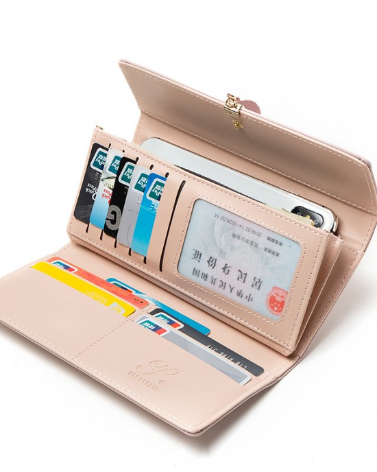 New Japanese and Korean Long Women's Wallet, Student Multifunctional Large Capacity Wallet and Wallet, Women's Clutch New Japanese and Korean Long Women's Wallet, Student Multifunctional Large Capacity Wallet and Wallet, Women's Clutch