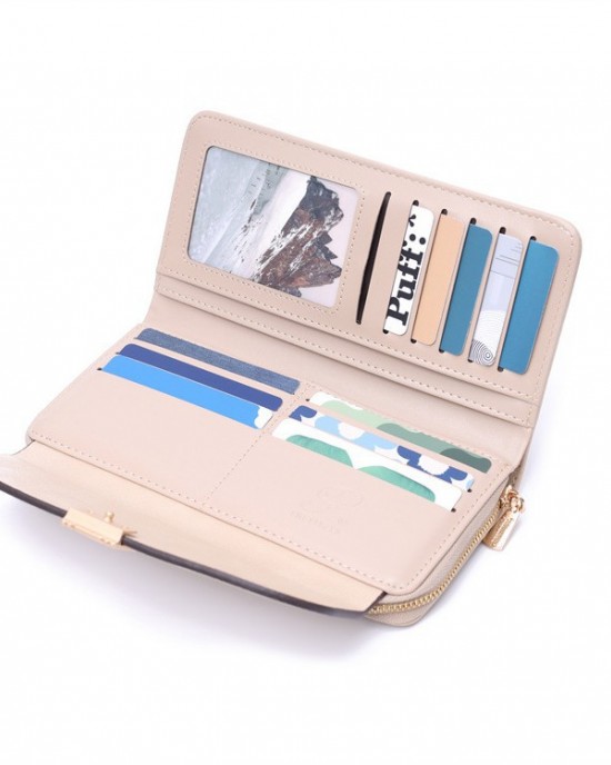 Lianbu New Cross-Border Wallet, Long Solid Color, Stylish and Simple PU Multifunctional Large-Capacity Clutch, In Stock Lianbu New Cross-Border Wallet, Long Solid Color, Stylish and Simple PU Multifunctional Large-Capacity Clutch, In Stock