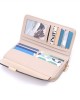 Lianbu New Cross-Border Wallet, Long Solid Color, Stylish and Simple PU Multifunctional Large-Capacity Clutch, In Stock Lianbu New Cross-Border Wallet, Long Solid Color, Stylish and Simple PU Multifunctional Large-Capacity Clutch, In Stock