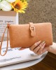 Lianbu new women's wallet, Korean-style, fashionable, versatile, European and American style, soft PU zippered multifunctional large-capacity wallet Lianbu new women's wallet, Korean-style, fashionable, versatile, European and American style, soft PU zippered multifunctional large-capacity wallet