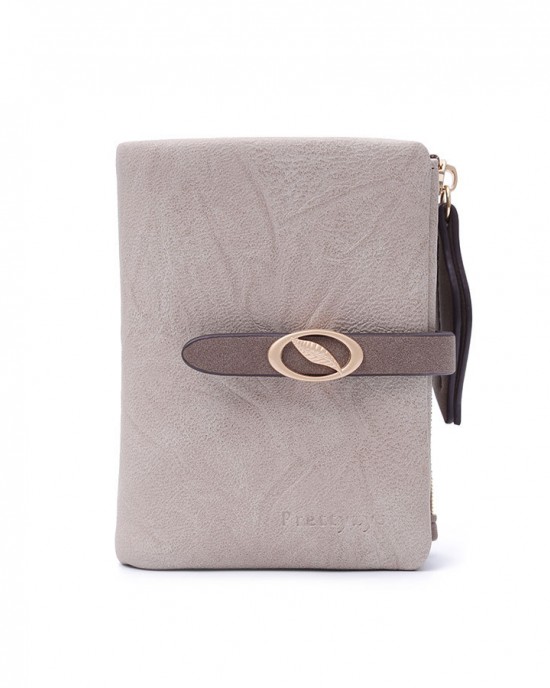 New women's short wallet, European and American style, simple, PU zippered and clasp, foldable clutch, student coin purse wholesale. New women's short wallet, European and American style, simple, PU zippered and clasp, foldable clutch, student coin purse wholesale.