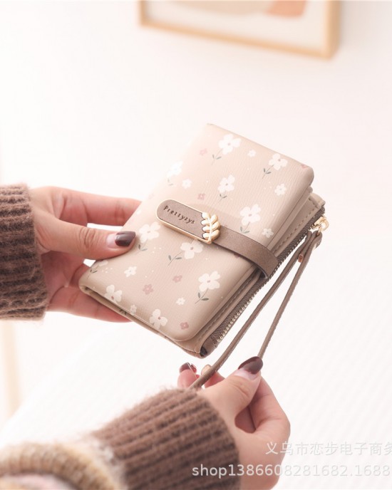 2025 Spring/Summer New Korean-Style Small Fresh Zipper Clasp Short Multifunctional Card Holder Handbag 2025 Spring/Summer New Korean-Style Small Fresh Zipper Clasp Short Multifunctional Card Holder Handbag