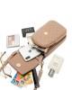 Guangzhou Bag 2024 hot-selling women's phone bag, fashionable crossbody shoulder bag, diamond-patterned embroidered women's double-layer PU wallet Guangzhou Bag 2024 hot-selling women's phone bag, fashionable crossbody shoulder bag, diamond-patterned embroidered women's double-layer PU wallet