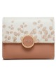 Pruetti 2022 new Korean-style women's short wallet, tri-fold, fresh-looking PU printed large-capacity student wallet Pruetti 2022 new Korean-style women's short wallet, tri-fold, fresh-looking PU printed large-capacity student wallet
