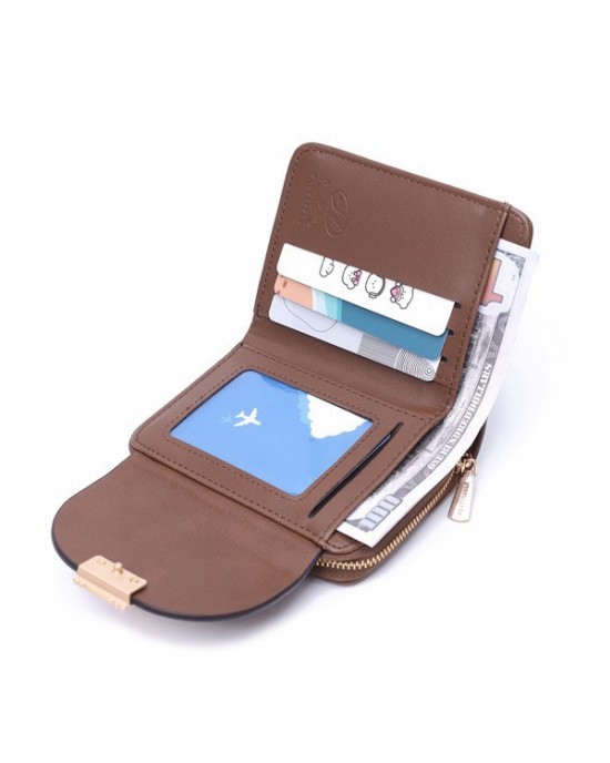 Lianbu New Short Wallet, Fashionable and Versatile Folding zipper student coin purse, in stock, wholesale. Lianbu New Short Wallet, Fashionable and Versatile Folding zipper student coin purse, in stock, wholesale.