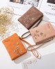 Prettyzys' new women's wallet, a short, frosted, retro, casual, PU, student wallet. Prettyzys' new women's wallet, a short, frosted, retro, casual, PU, student wallet.