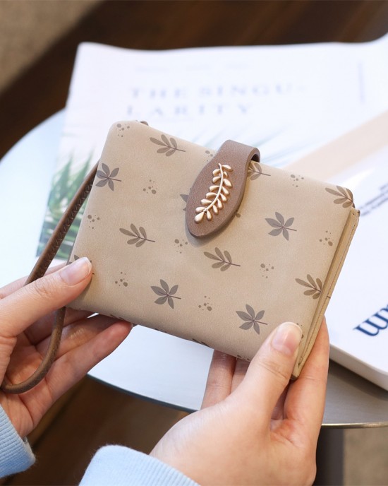 Pretty Women's Short Wallet, Korean-Style PU Printed Zippered Simple Zippered Coin Purse, In Stock Wholesale Pretty Women's Short Wallet, Korean-Style PU Printed Zippered Simple Zippered Coin Purse, In Stock Wholesale