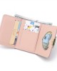 2025 new women's short wallet, Japanese and Korean style, three-fold, cute, fresh, simple student coin purse, in stock. 2025 new women's short wallet, Japanese and Korean style, three-fold, cute, fresh, simple student coin purse, in stock.