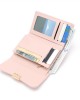 PRETTYZYS Korean style new arrival, medium-sized wallet, simple, solid color, stylish, sophisticated, and versatile, large capacity. PRETTYZYS Korean style new arrival, medium-sized wallet, simple, solid color, stylish, sophisticated, and versatile, large capacity.