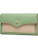 Factory wholesale women's long wallet, 2022 new Japanese and Korean soft PU leather, stylish, simple, buckle, clutch, tri-fold bag Factory wholesale women's long wallet, 2022 new Japanese and Korean soft PU leather, stylish, simple, buckle, clutch, tri-fold bag