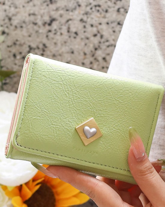 Lianbu New Short Wallet for Women, Small and Fresh Folding Multifunctional Small Wallet for Students, Wholesale Lianbu New Short Wallet for Women, Small and Fresh Folding Multifunctional Small Wallet for Students, Wholesale