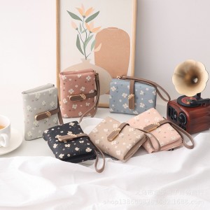 2025 Spring/Summer New Korean-Style Small Fresh Zipper Clasp Short Multifunctional Card Holder Handbag