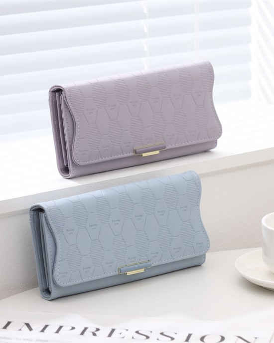 Lianbu new leather goods wallet, long, PU, printed, tri-fold, multi-card slot, multi-functional, large-capacity clutch. Lianbu new leather goods wallet, long, PU, printed, tri-fold, multi-card slot, multi-functional, large-capacity clutch.