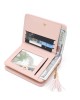Cross-border Taobao bestseller, women's short wallet, foldable, fresh bow, kitten pendant, student wallet in stock Cross-border Taobao bestseller, women's short wallet, foldable, fresh bow, kitten pendant, student wallet in stock