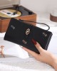 New cross-border women's wallet, long, fashionable, leaf embroidered, multifunctional, large-capacity clutch, PU wallet, wholesale. New cross-border women's wallet, long, fashionable, leaf embroidered, multifunctional, large-capacity clutch, PU wallet, wholesale.