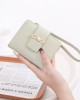 2025 new women's short wallet, Korean style, cute, portable, handbag, foldable zippered, student coin purse. 2025 new women's short wallet, Korean style, cute, portable, handbag, foldable zippered, student coin purse.