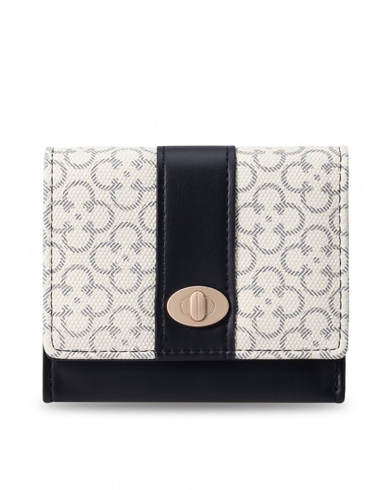 New women's short wallet, fresh-looking, floral print, PU clasp, zippered, multifunctional, student coin purse. New women's short wallet, fresh-looking, floral print, PU clasp, zippered, multifunctional, student coin purse.