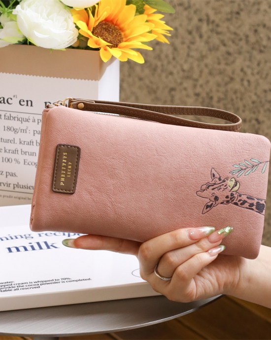 Lianbu New Women's Long Wallet, Bi-Fold Multi-Function Large-Capacity Zipper Clutch, PU Wallet, Wholesale Lianbu New Women's Long Wallet, Bi-Fold Multi-Function Large-Capacity Zipper Clutch, PU Wallet, Wholesale