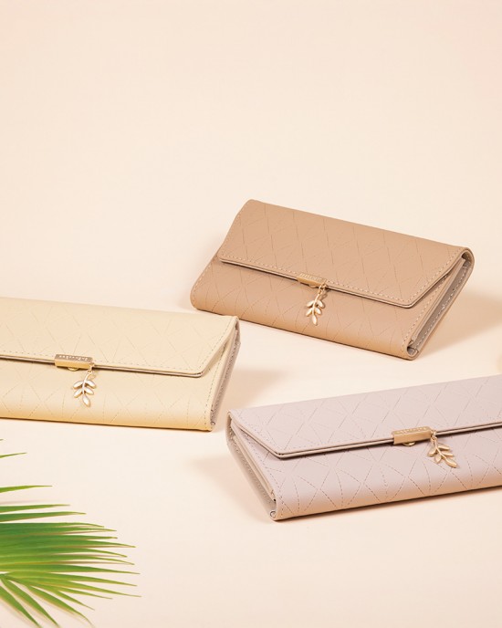 New cross-border new women's long folding wallet, stylish, niche design, multifunctional, large capacity wallet wholesale New cross-border new women's long folding wallet, stylish, niche design, multifunctional, large capacity wallet wholesale