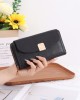 Lianbu New Cross-Border Wallet, Long Solid Color, Stylish and Simple PU Multifunctional Large-Capacity Clutch, In Stock Lianbu New Cross-Border Wallet, Long Solid Color, Stylish and Simple PU Multifunctional Large-Capacity Clutch, In Stock