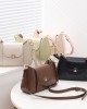 New fashionable women's soft PU leather crossbody tote bag, underarm bag, high-end large-capacity storage shoulder bag in stock New fashionable women's soft PU leather crossbody tote bag, underarm bag, high-end large-capacity storage shoulder bag in stock