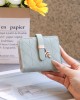 New RFID Card Holder, 2025 Anti-Magnetic and Anti-Theft Bank ID Card Holder, Korean Style, PU Check Buckle Storage Naka Bag New RFID Card Holder, 2025 Anti-Magnetic and Anti-Theft Bank ID Card Holder, Korean Style, PU Check Buckle Storage Naka Bag