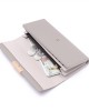 New cross-border long women's wallet, multifunctional Large-capacity, stylish, simple, solid-color clutches, in stock for wholesale. New cross-border long women's wallet, multifunctional Large-capacity, stylish, simple, solid-color clutches, in stock for wholesale.