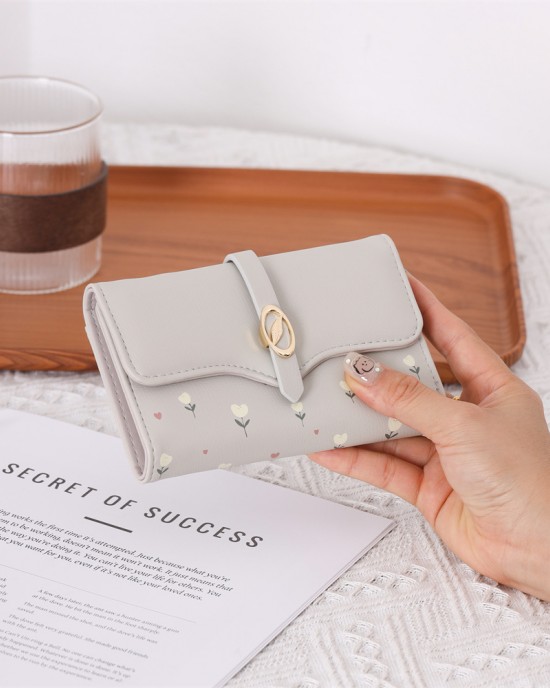 New cross-border women's wallet, fresh, simple, multifunctional, multi-card slot, foldable clutch, coin purse. New cross-border women's wallet, fresh, simple, multifunctional, multi-card slot, foldable clutch, coin purse.