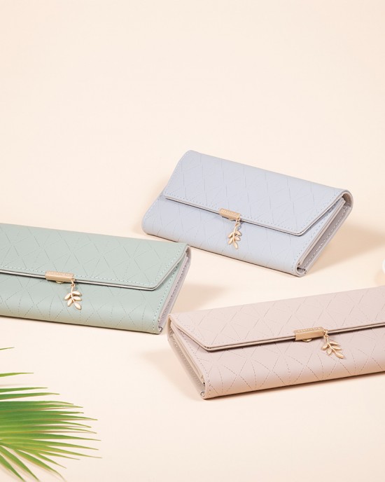 New cross-border new women's long folding wallet, stylish, niche design, multifunctional, large capacity wallet wholesale New cross-border new women's long folding wallet, stylish, niche design, multifunctional, large capacity wallet wholesale