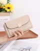 Lianbu New Cross-Border Wallet, Long Solid Color, Stylish and Simple PU Multifunctional Large-Capacity Clutch, In Stock Lianbu New Cross-Border Wallet, Long Solid Color, Stylish and Simple PU Multifunctional Large-Capacity Clutch, In Stock