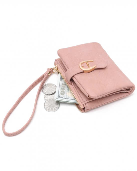 Lianbu new women's wallet, solid PU multifunctional tote, simple, two-fold clasp short student wallet in stock and wholesale Lianbu new women's wallet, solid PU multifunctional tote, simple, two-fold clasp short student wallet in stock and wholesale